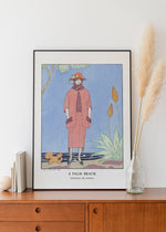 "A Palm Beach" - 1921 George Barbier Art Deco Fashion Poster