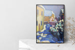 Cemetery and Rectory in Kochel (1909) Kandinsky - Full Bleed Print | Fauvism | Impressionism | Replica vintage poster Active