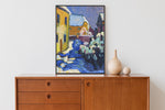 Cemetery and Rectory in Kochel (1909) Kandinsky - Full Bleed Print | Fauvism | Impressionism | Replica vintage poster Active